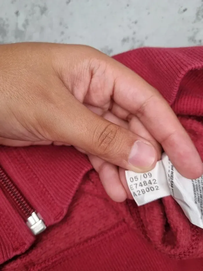 Gilet zippé capuche Adidas bordeaux, M Femmes - photo numéro 9