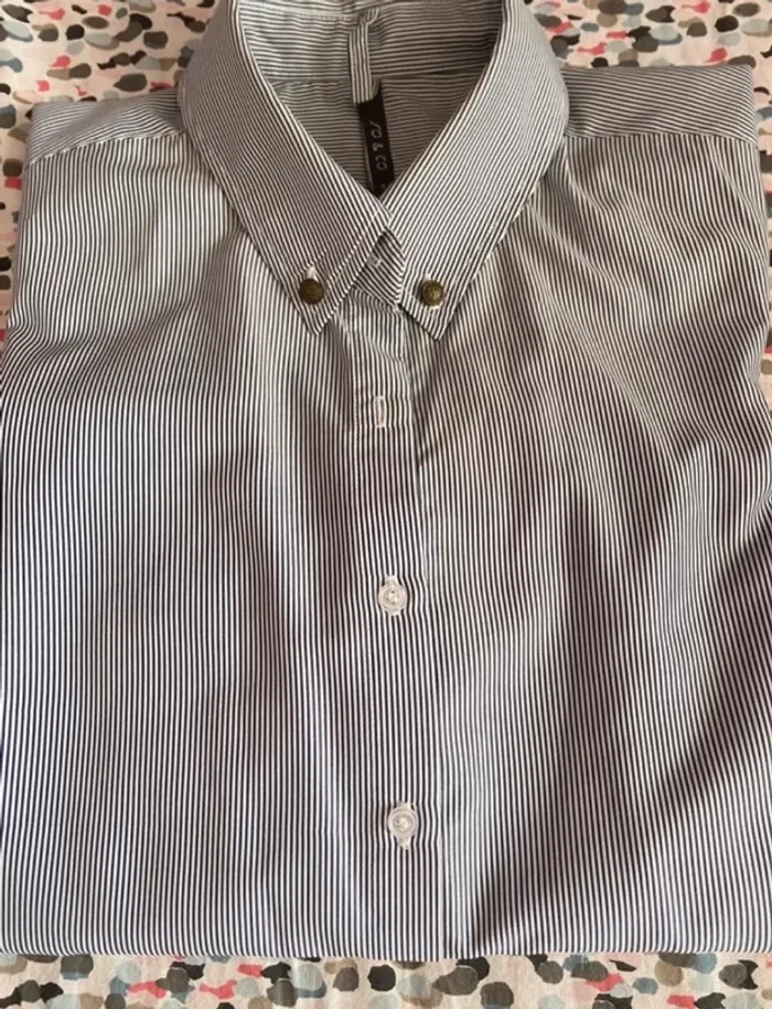 Chemise rayée so&co 42 - photo numéro 2