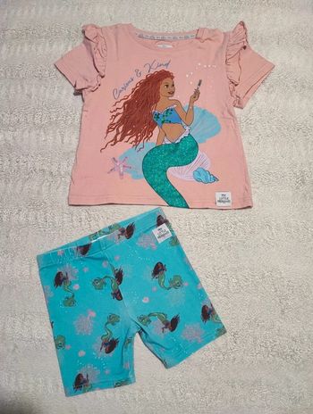 Ensemble la petite sirène taille 5-6 ans