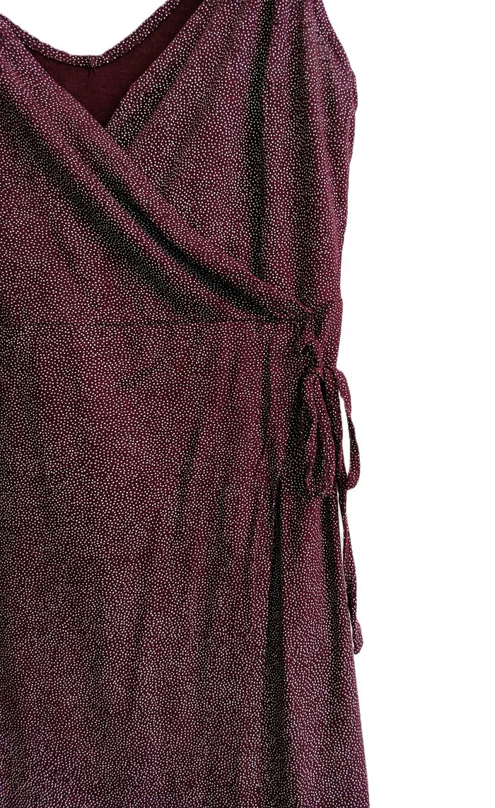 Top cache coeur prune. H&M. Coton. Modal. Taille 40 - photo numéro 3