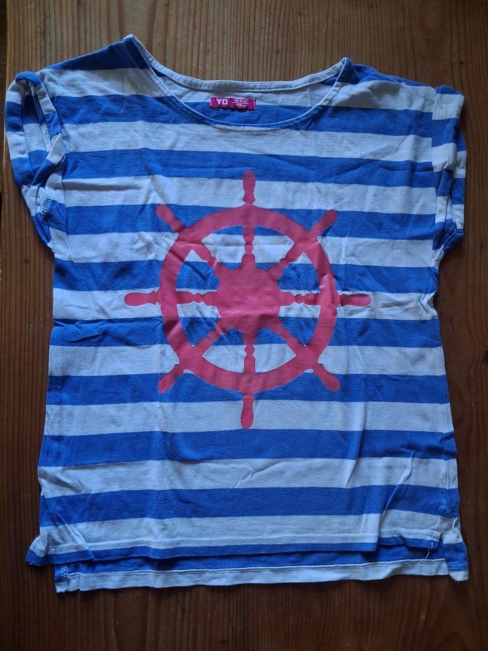 T.shirt fille - 10/11 ans - Différentes Marques - photo numéro 6