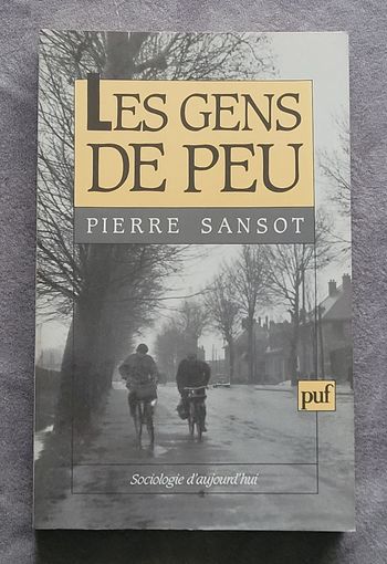 Les gens de peu Pierre Sansot