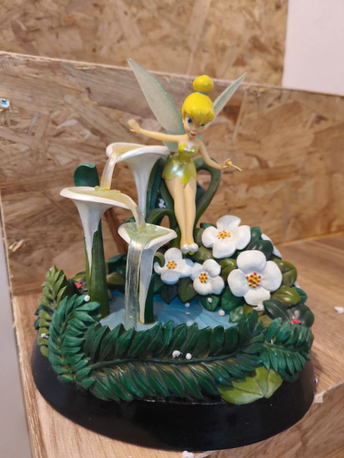 Disney tinkerbell Fée Clochette Peter Pan Fée Fontaine Puits à Souhaits Figure