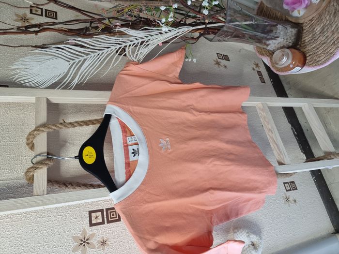 T-shirt Adidas taille 36 rose saumon