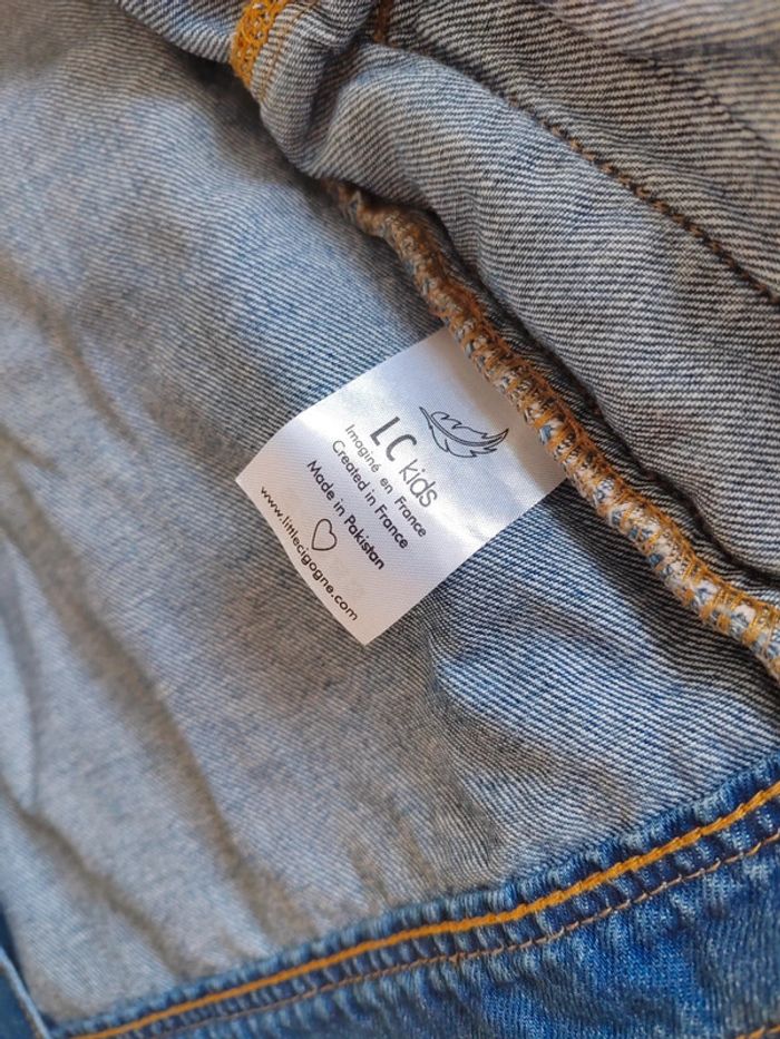 Veste en jeans 4 ans lc kids - photo numéro 6