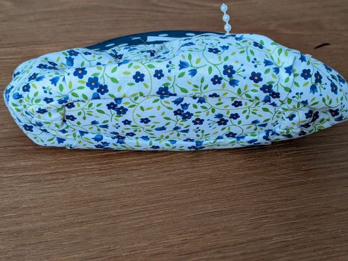 Pochette à pois et fleurie - photo numéro 6