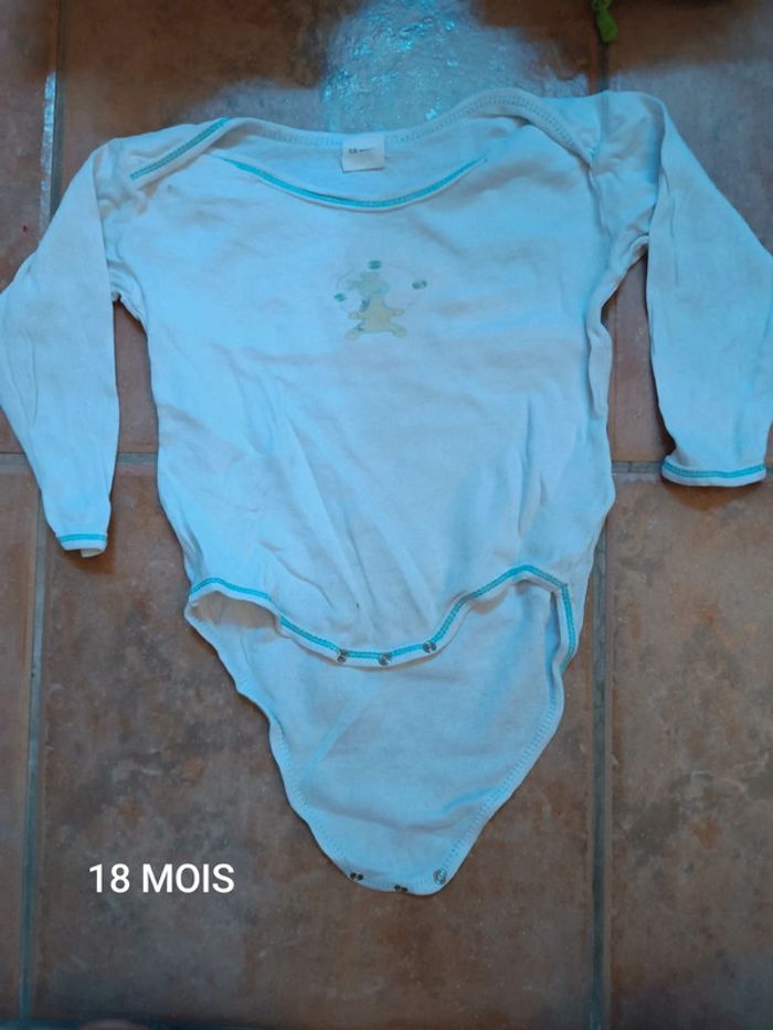 Body garçon 18 MOIS