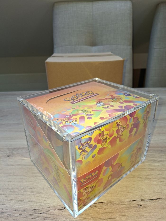 Protection acrylique display mini tin ×10 Pokémon aimantée épaisse 8mm anti uv - photo numéro 4