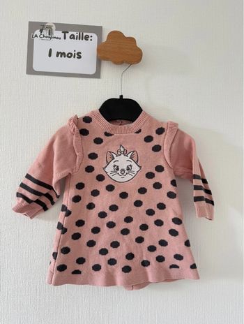 Robe pull Marie Aristochat - taille 1 mois 🌸