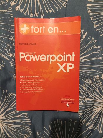 + fort en Microsoft PowerPoint XP CampusPress