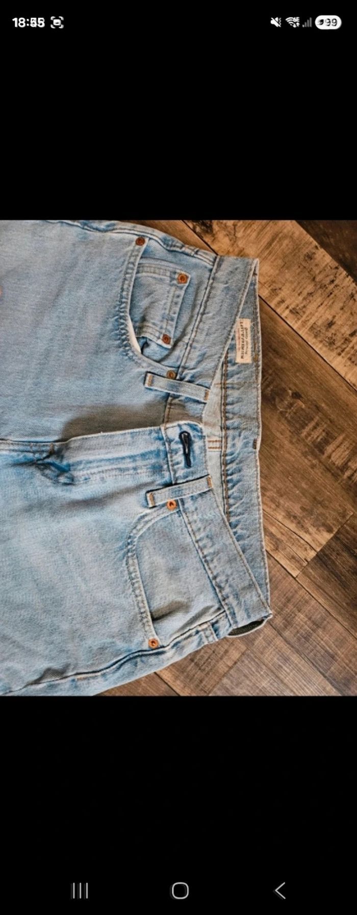 Jean Levi's 512 W38 Délavé Ripped Y2K Vibe - photo numéro 7