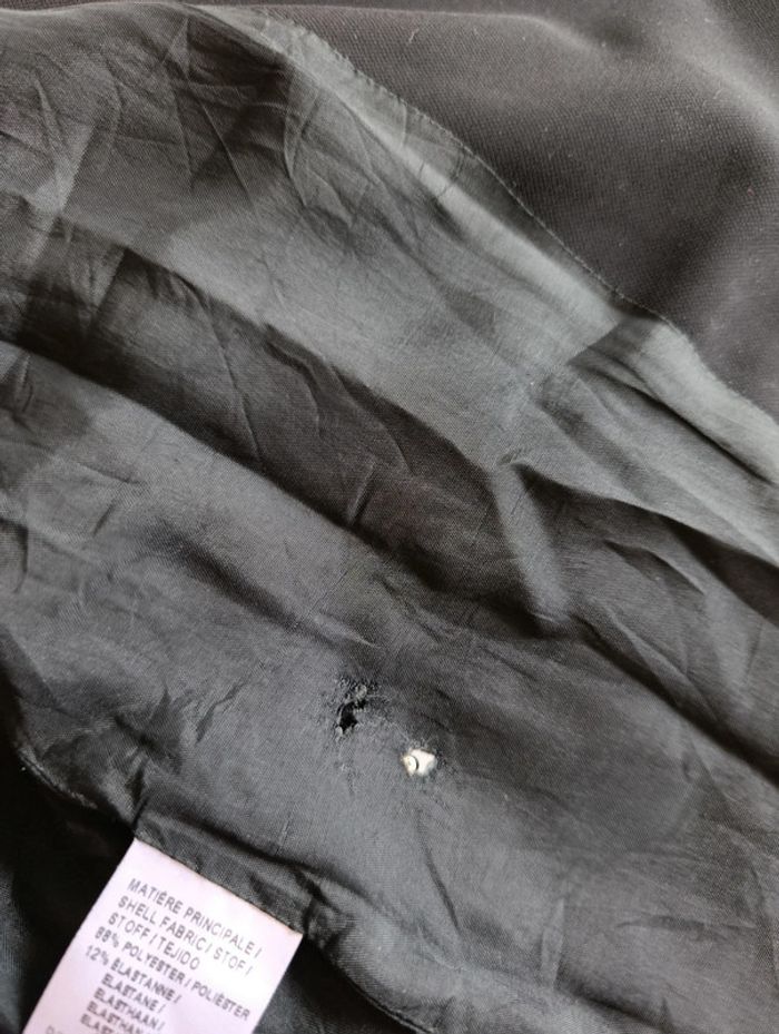 Veste blazer noir 123 Un Deux Trois 40 classe chic - photo numéro 8