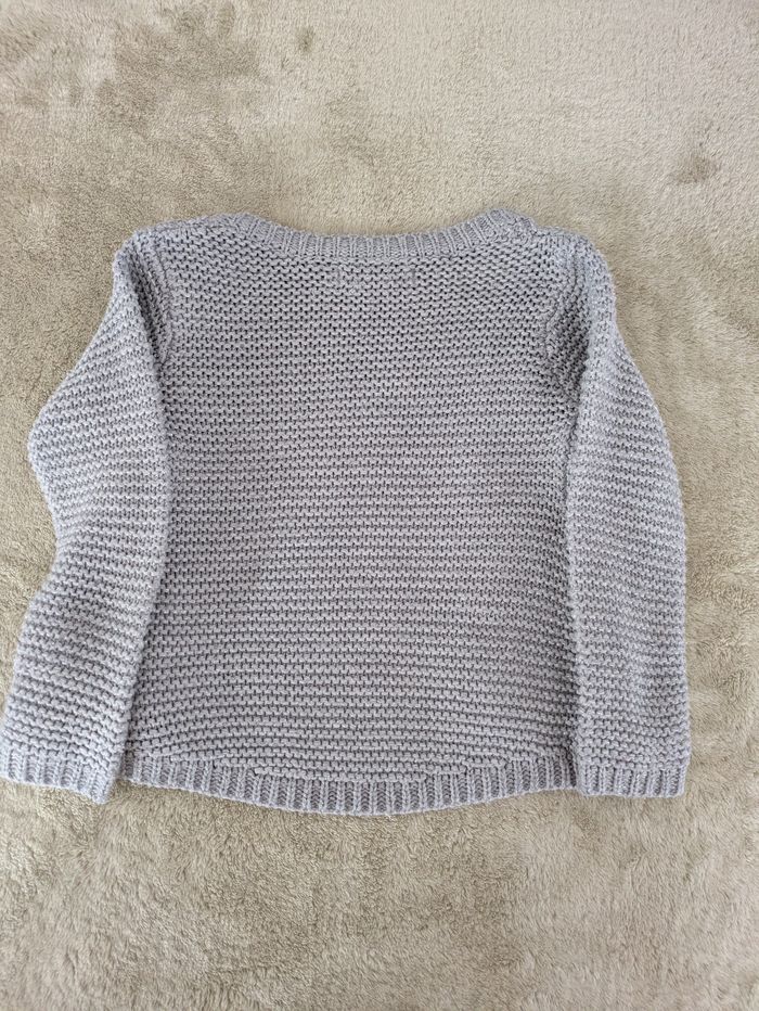 Gilet Cardigan Maille Perlée Scintillante - photo numéro 3