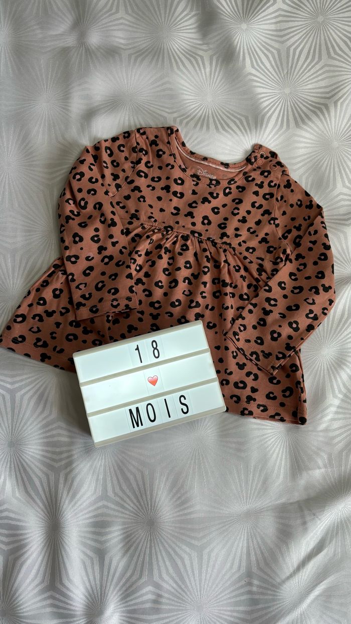 Hautmanches longues disney minnie 18mois/86cm