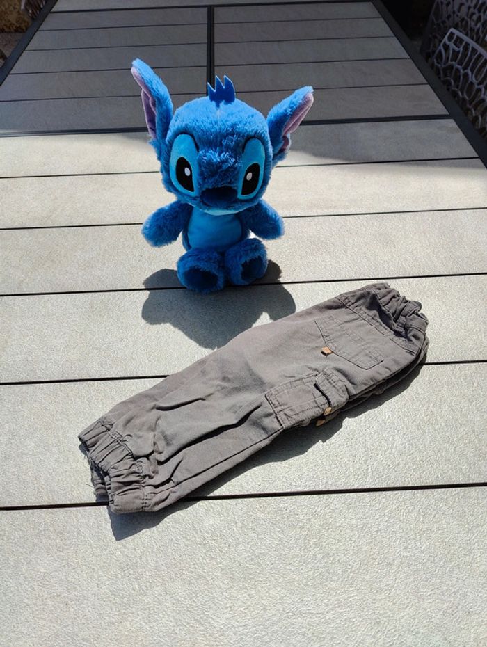 Pantalon kaki garçon mes petits cailloux 18 mois