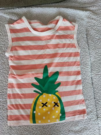 Débardeur motif ananas