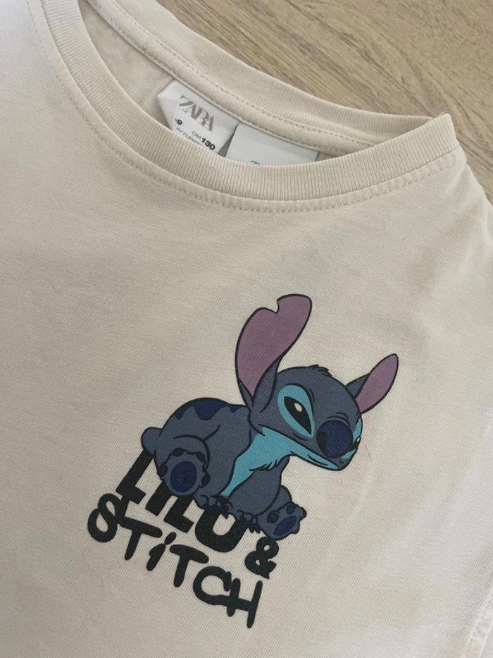TEE shirt Stitch Zara - photo numéro 3