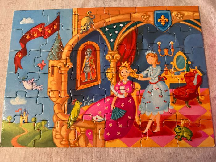 Puzzle DJECO 36 pièces fille - photo numéro 2