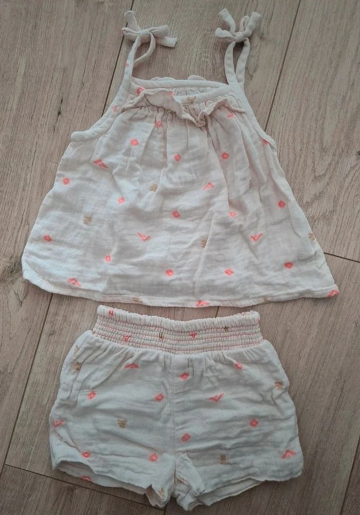 Ensemble lulu castagnette 18 mois