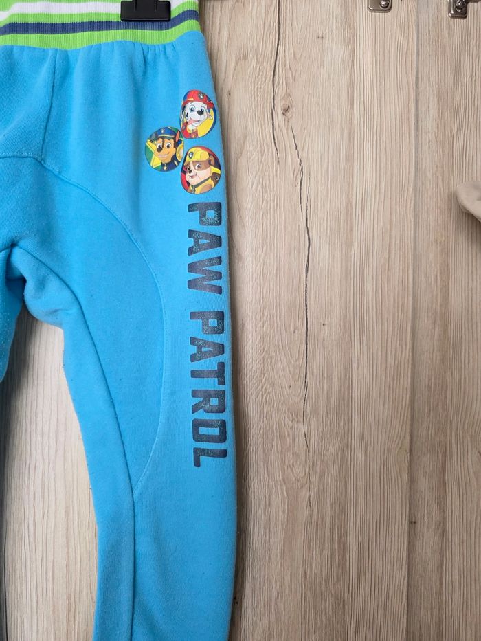 BAS DE JOGGING GARÇON PAW PATROL NICKELEDEON BLEU TURQUOISE TAILLE 6ANS - photo numéro 2