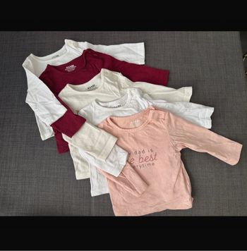 Lot de 5 hauts manches longues