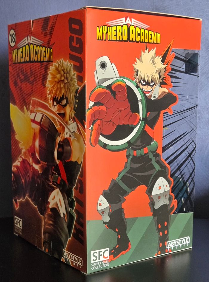 Figurine Katsuki Bakugo Tir Anti Blindage (My Hero Academia SFC 18) neuve sous scellé - photo numéro 4