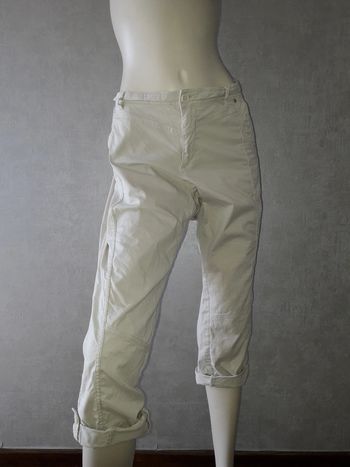 pantacourt beige camaïeu taille 44