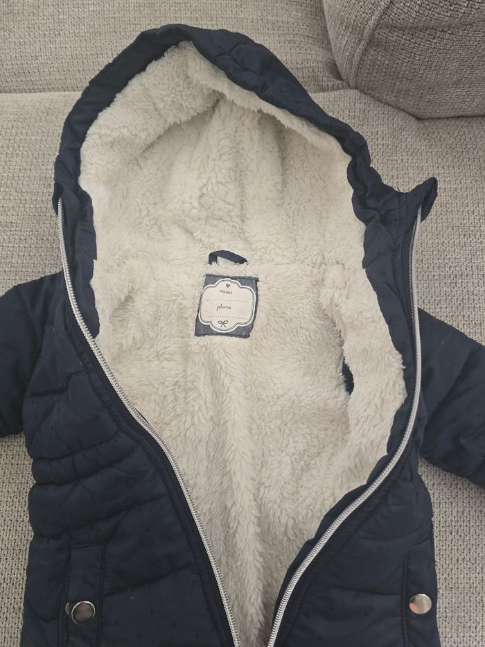 Veste doudoune 4-6mois - photo numéro 2