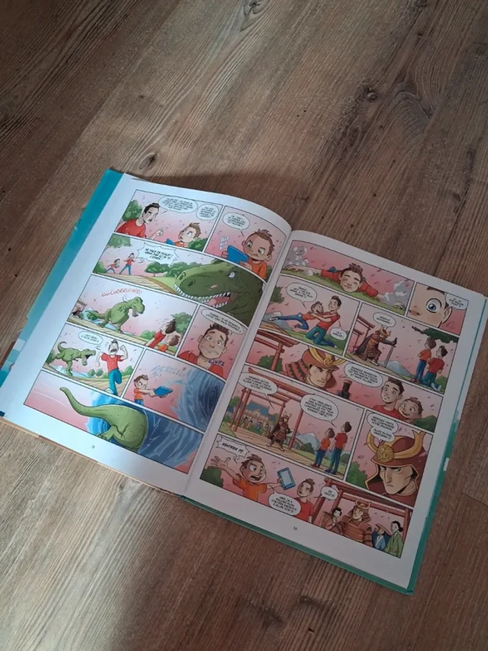 BD Swan & Néo  Tome 2 : Les Aventuriers du Temps - photo numéro 3