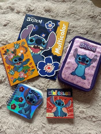 Lot Papeterie & Coloriage Disney Stitch - 5 pièces