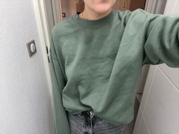 Sweat vert / kaki Primark