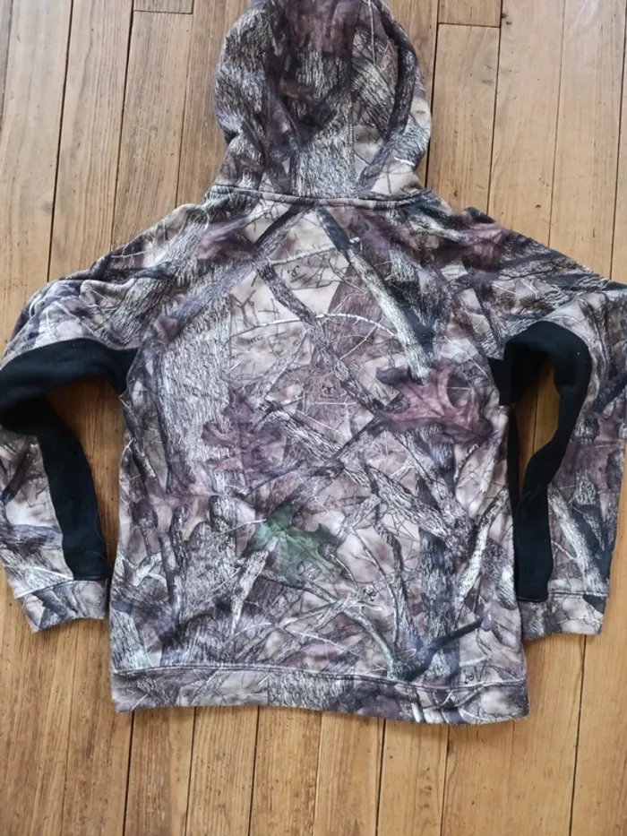 Sweat à capuche camo Realtree bass pro Shops johnny morris M - photo numéro 6