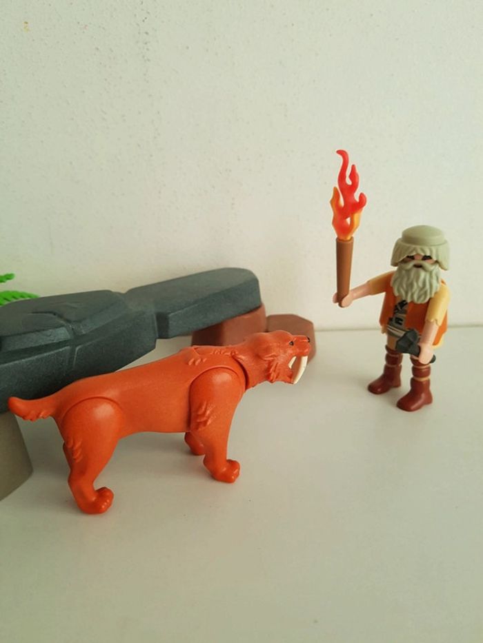 Chasseur préhistorique, mammouth, dent de sabre Playmobil history - photo numéro 8