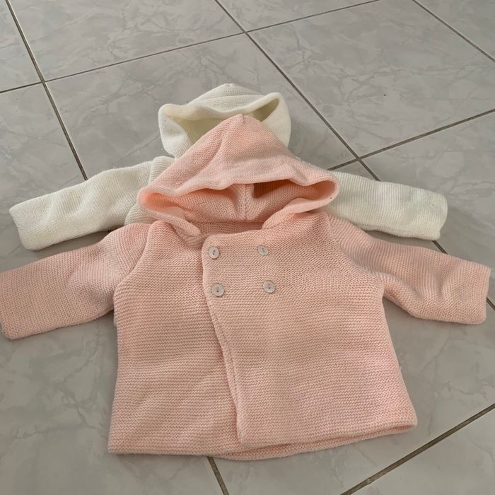 Lot de 2 gilet 1-3 mois