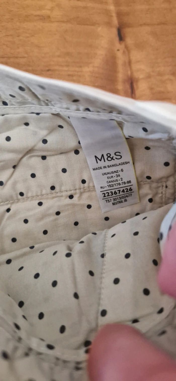 Bermuda homme taille 34 M&S - photo numéro 3