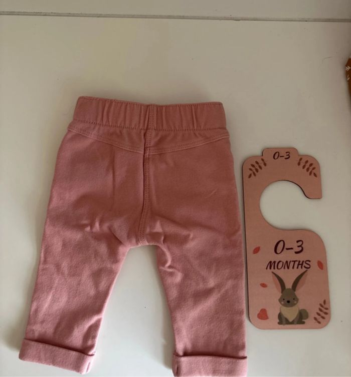 Legging bébé rose - photo numéro 5