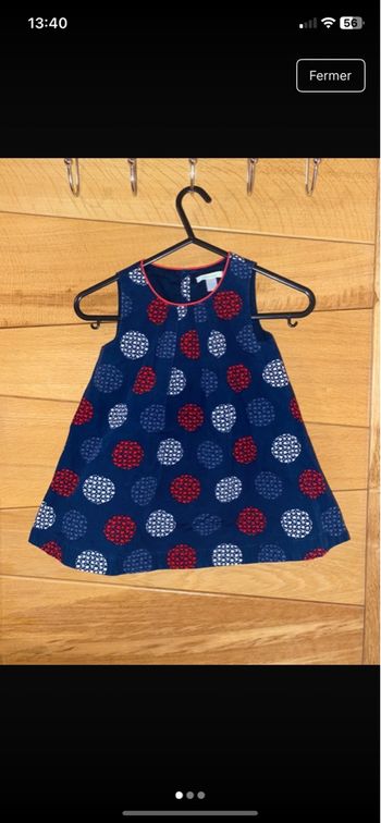 Robe fille - 24 mois obaibi