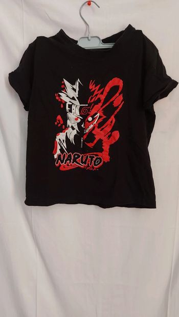 T-shirt manches courtes naruto garçon taille 8 ans
