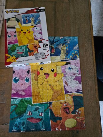 Puzzle pokemon 250 piéces 8 ans et plus