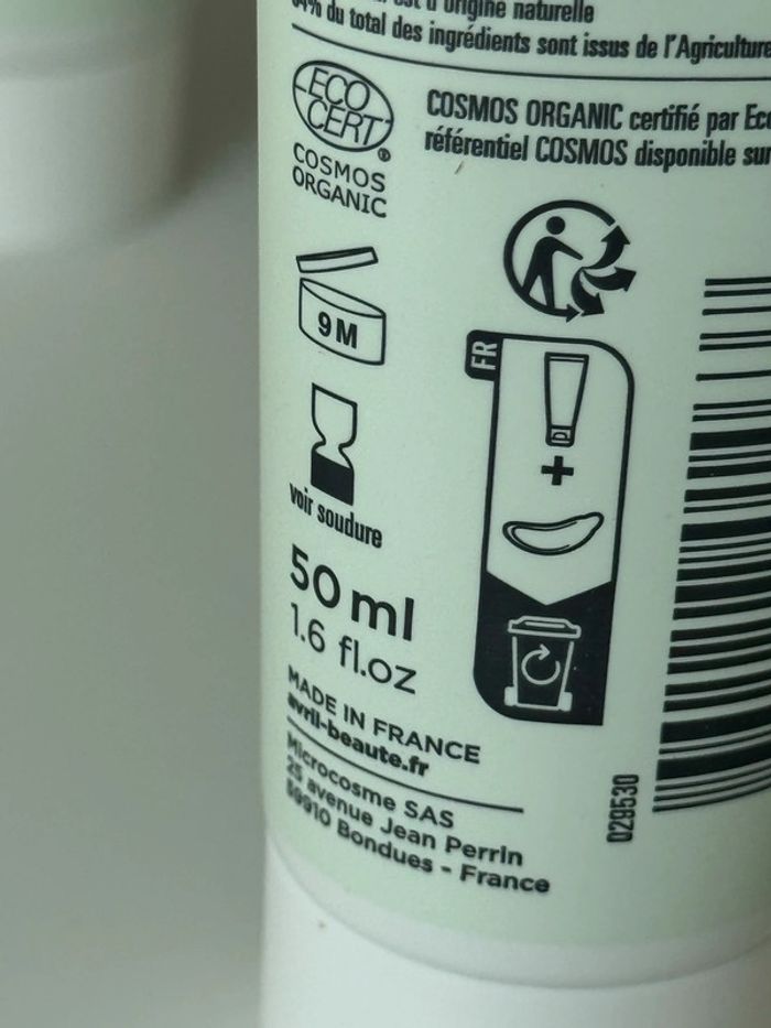 3 tubes gommages enzymatique visage Avril bio 50ml - photo numéro 8