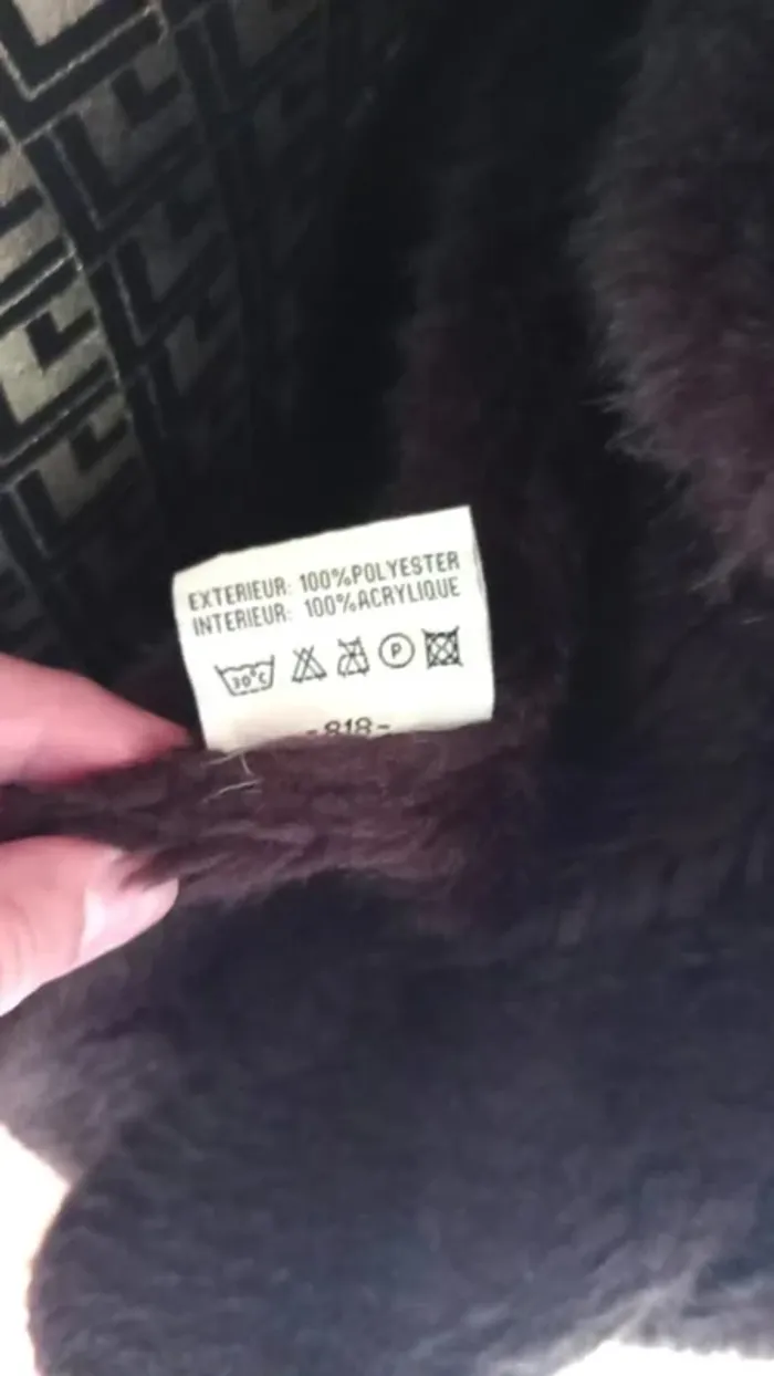 🌸Manteau imitation peau retournée, Antonelle, taille 42 - photo numéro 7