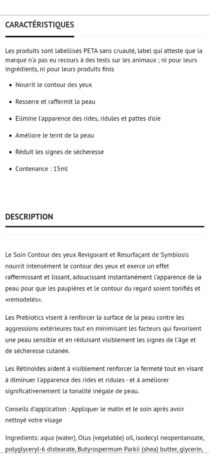 Soin contour yeux - photo numéro 4