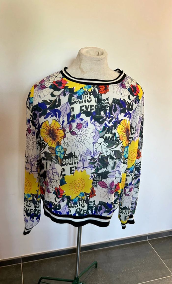 Magnifique blouse colorée Claudia Strater 38 - photo numéro 5