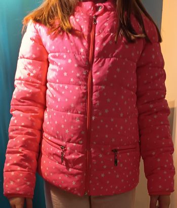 Blouson fille avec motif 10 ans