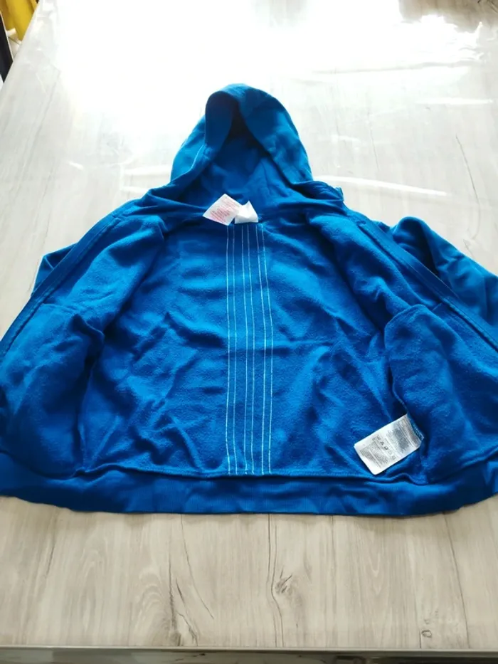 Gilet à capuche - Adidas 5-6 ans - photo numéro 2