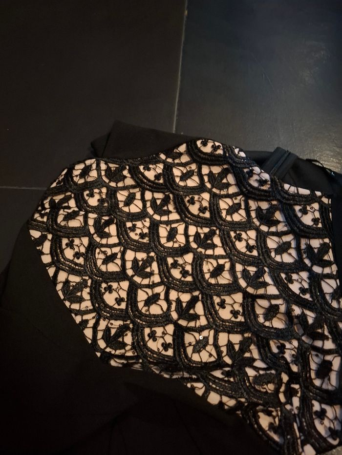 Robe rose et noir vente privée taille M - photo numéro 3