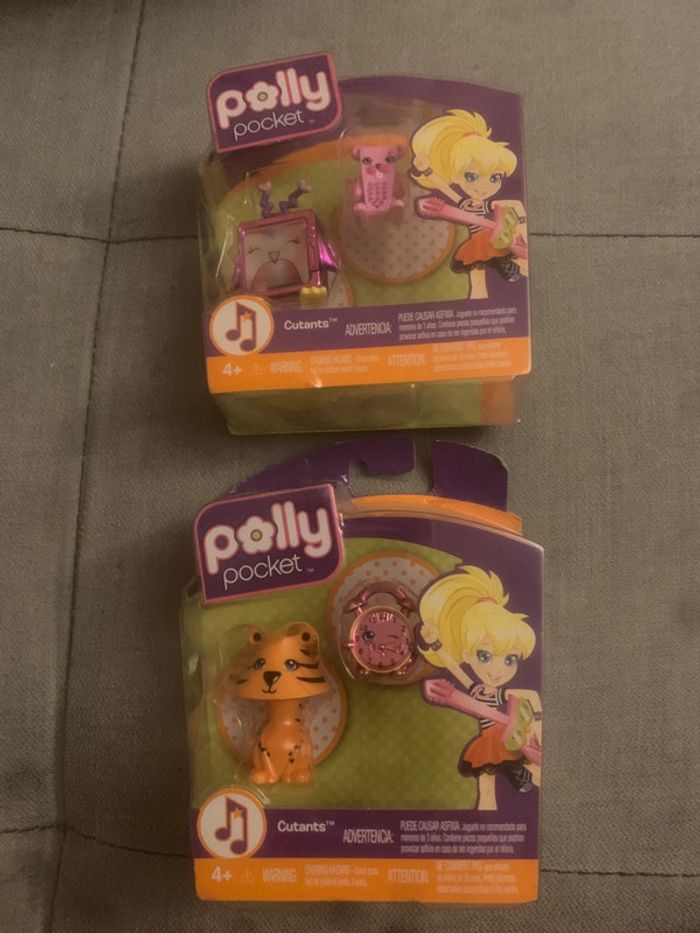 Lot figurines polly pocket