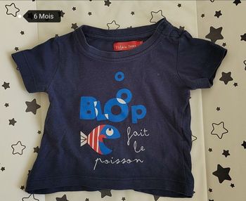Tee-shirt manches courtes 6 mois