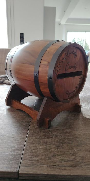 Urne tonneau mariage 