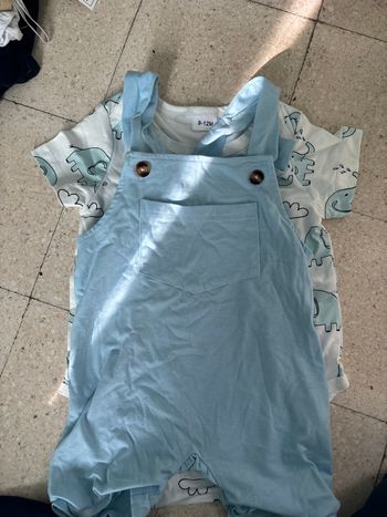 Ensemble salopette et body 